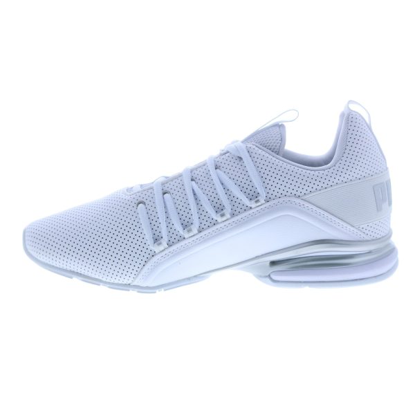 Puma Axelion Perf Wide 19431901 Mens White Wide Athletic Running Shoes Fashion - Image 5