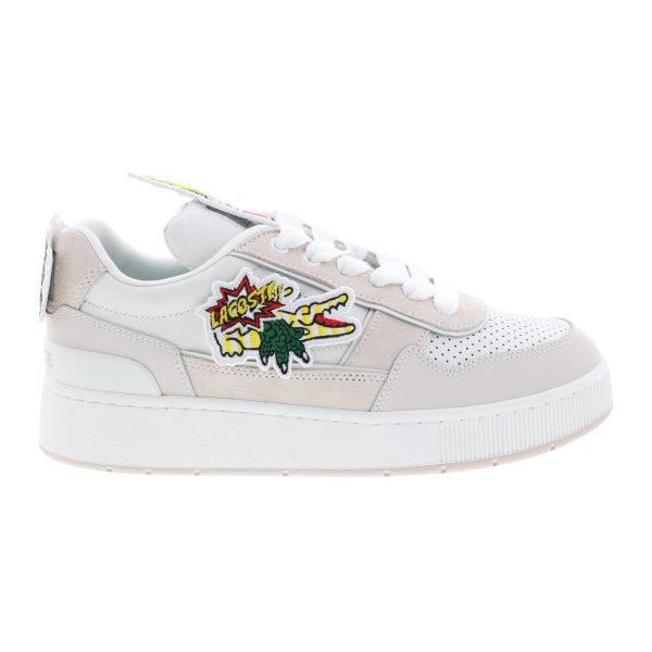 Lacoste Ace Clip 222 1 7-44SMA012721G Mens White Lifestyle Sneakers Shoes For Sale