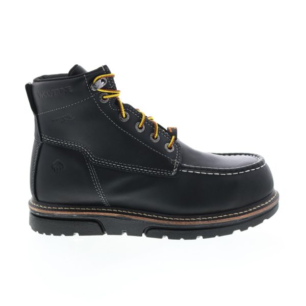 Wolverine I-90 Wedge MT WP Carbonmax 6  W201095 Mens Black Leather Work Boots Online