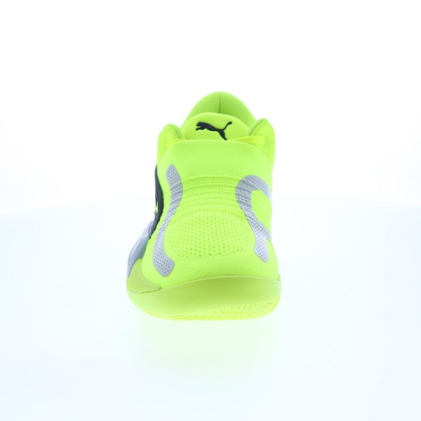 Puma Rise Nitro 37701205 Mens Green Synthetic Athletic Basketball Shoes Supply - Image 3