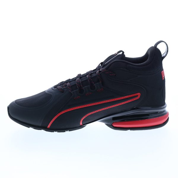 Puma Axelion Mid 37711903 Mens Black Canvas Athletic Running Shoes Discount - Image 5