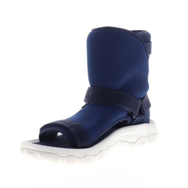 Teva Ugg Teva Collab Hybrid 1018220 Womens Blue Canvas Casual Dress Boots For Discount - Image 4
