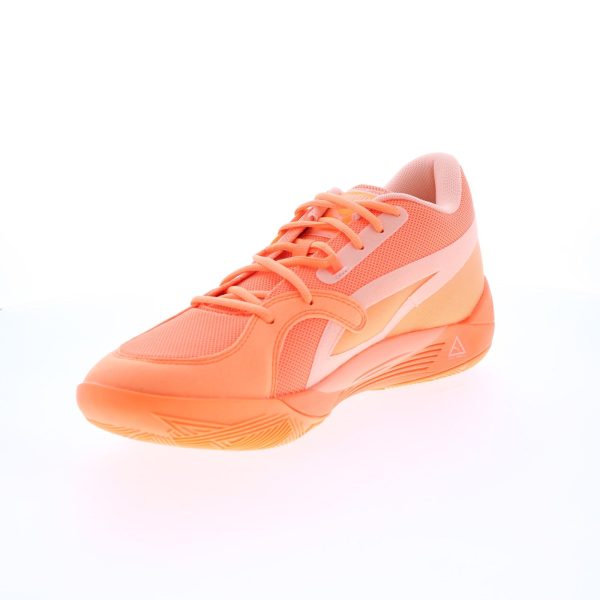 Puma TRC Blaze Court 37658202 Mens Orange Canvas Athletic Basketball Shoes For Cheap - Image 4