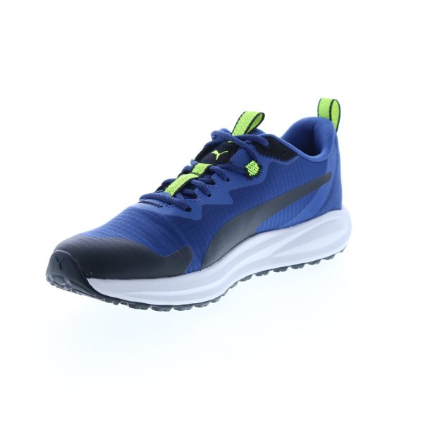 Puma Twitch Runner Trail 37696104 Mens Blue Athletic Hiking Shoes Online Hot Sale - Image 4