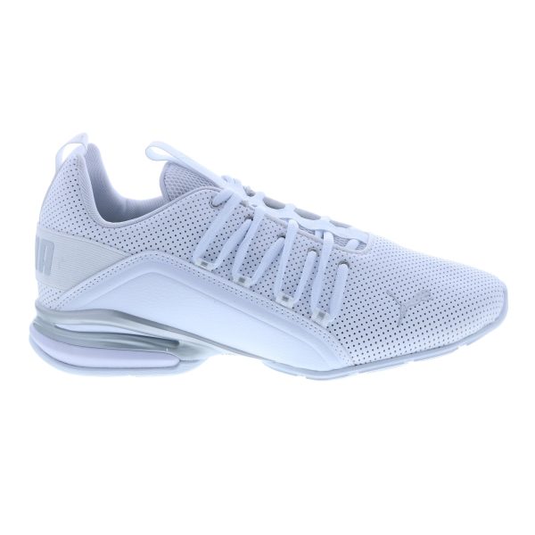 Puma Axelion Perf Wide 19431901 Mens White Wide Athletic Running Shoes Fashion