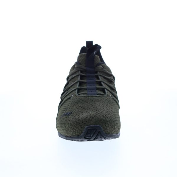 Puma Axelion Winter Trail 37677902 Mens Green Canvas Athletic Hiking Shoes Cheap - Image 3