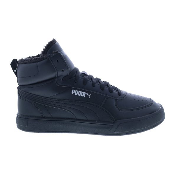 Puma Caven Mid Winter 38584401 Mens Black Synthetic Lifestyle Sneakers Shoes Online now