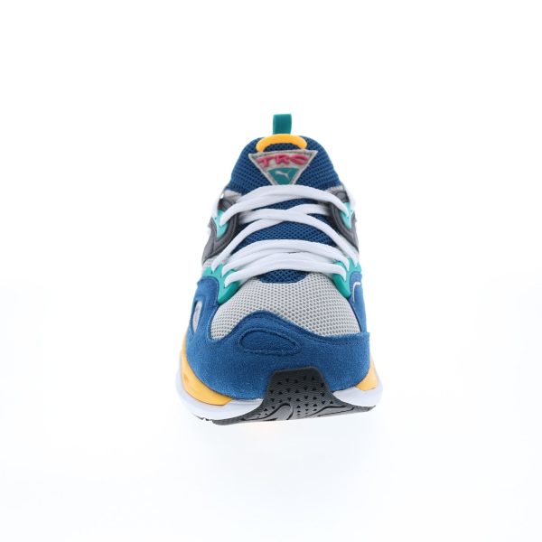 Puma TRC Blaze SPXP 38751001 Mens Blue Canvas Lifestyle Sneakers Shoes Discount - Image 3