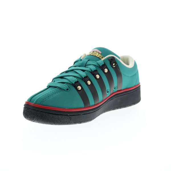 K-Swiss Classic 1000 X My Hero Academia Mens Green Lifestyle Sneakers Shoes Online Sale - Image 4