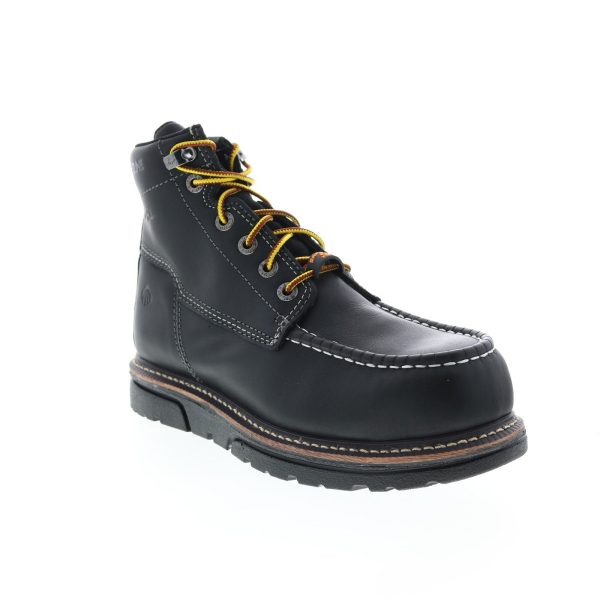 Wolverine I-90 Wedge MT WP Carbonmax 6  W201095 Mens Black Leather Work Boots Online - Image 2