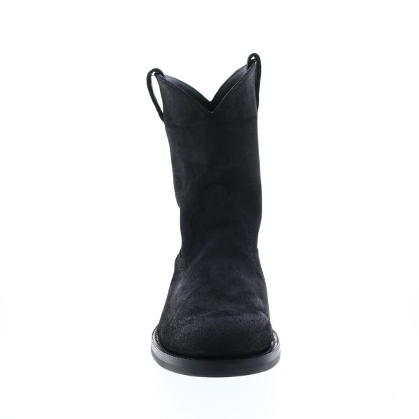 Wolverine BLVD Pull-On W990159 Mens Black Suede Casual Dress Boots Cheap - Image 3