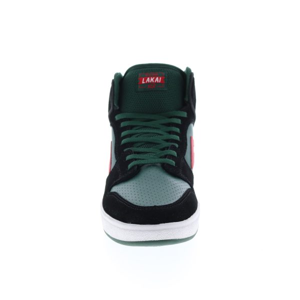 Lakai Telford MS4210208B00 Mens Green Suede Skate Inspired Sneakers Shoes Supply - Image 3