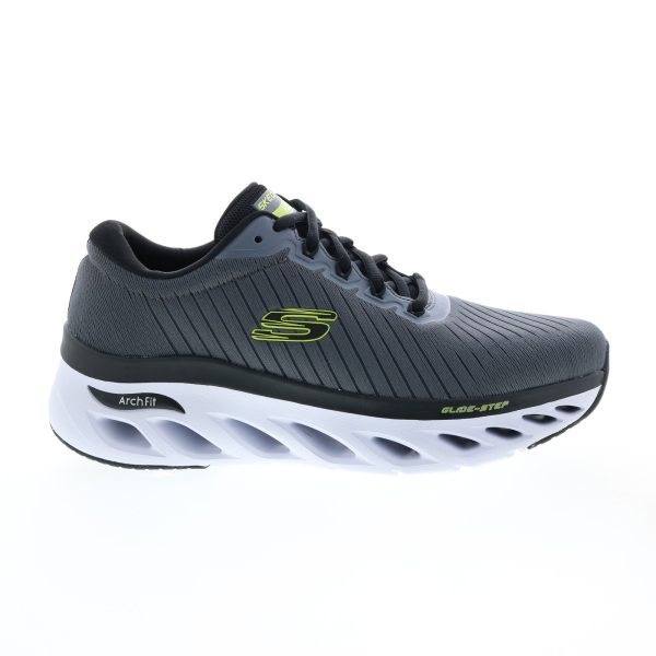 Skechers Arch Fit Glide Step kronos Mens Gray Lifestyle Sneakers Shoes For Cheap