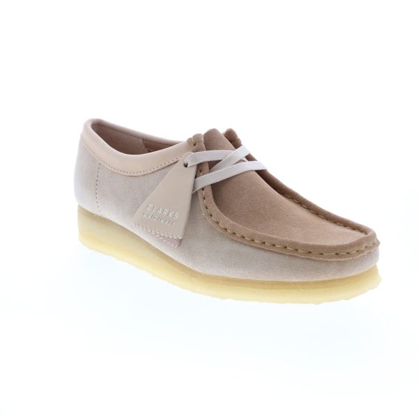 Clarks Wallabee 26163267 Womens Brown Suede Oxfords & Lace Ups Casual Shoes Cheap - Image 2