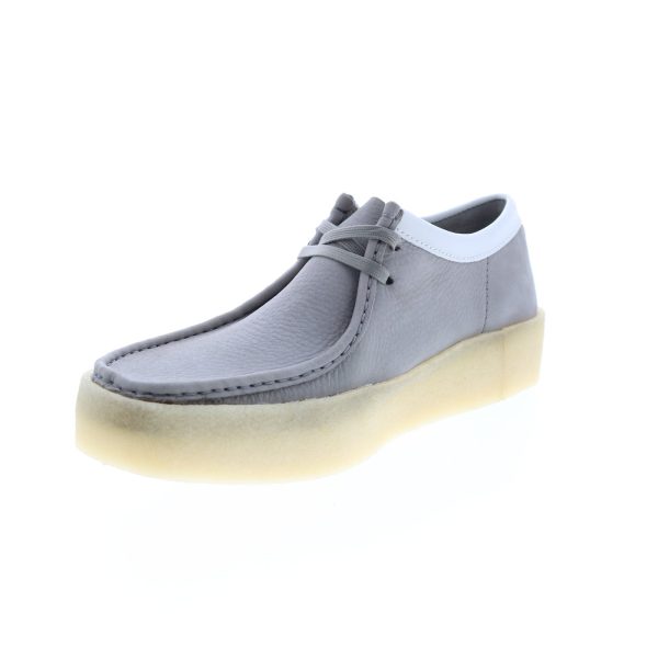 Clarks Wallabee Cup 26165538 Mens Gray Oxfords & Lace Ups Casual Shoes Fashion - Image 4