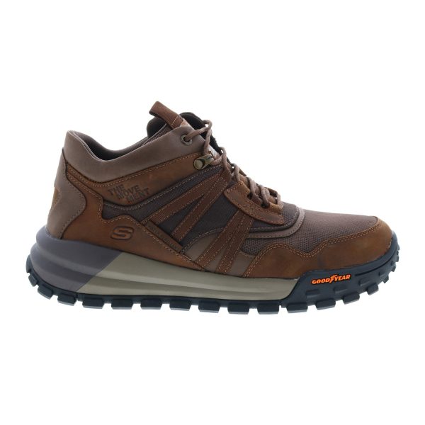 Skechers Relaxed Fit Norsen Evo Trenton 204429 Mens Brown Hiking Boots on Sale