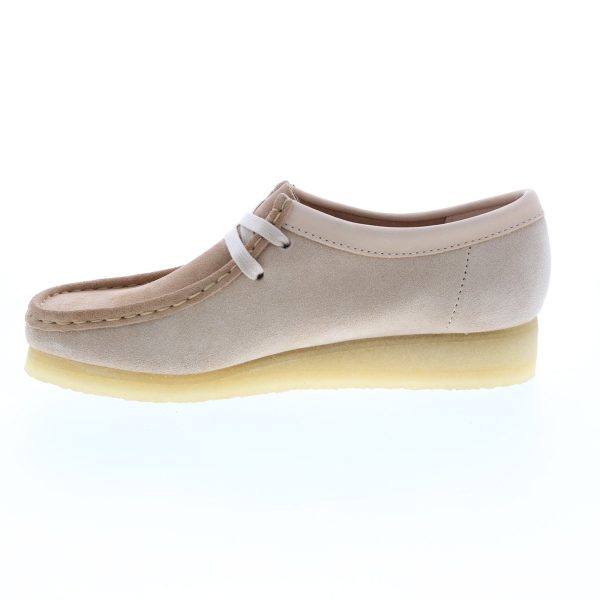 Clarks Wallabee 26163267 Womens Brown Suede Oxfords & Lace Ups Casual Shoes Cheap - Image 5