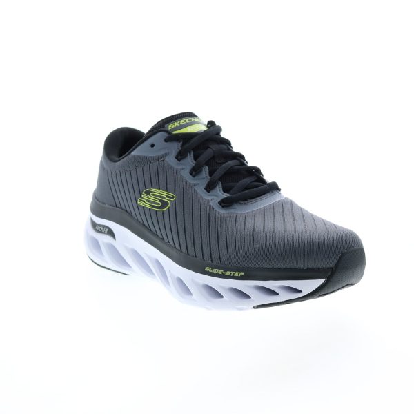 Skechers Arch Fit Glide Step kronos Mens Gray Lifestyle Sneakers Shoes For Cheap - Image 2