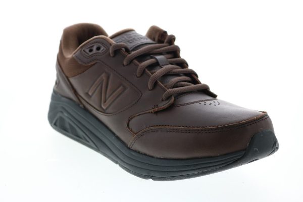 New Balance 928V3 MW928BR3 Mens Brown Leather Athletic Walking Shoes Hot on Sale