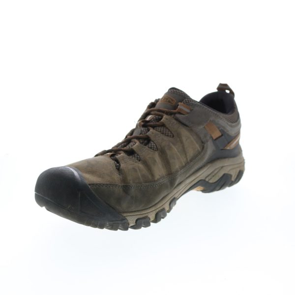 Keen Traghee III Waterproof 1017784 Mens Brown Leather Lace Up Work Boots Online now - Image 4