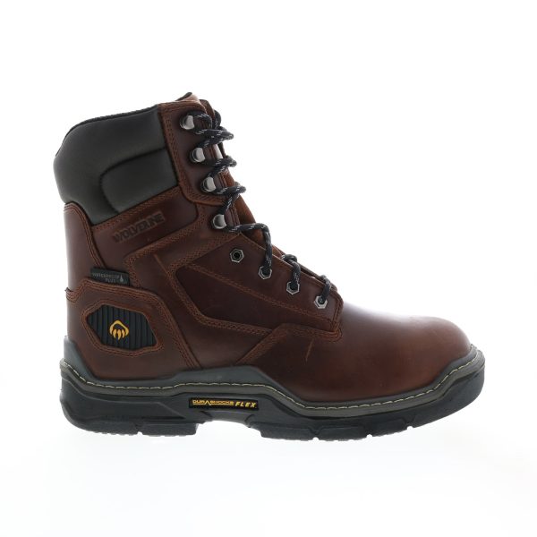 Wolverine Raider Durashocks WP Insulated 8  W210069 Mens Brown Work Boots Discount