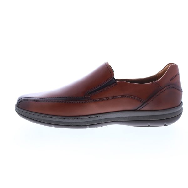 Florsheim Central Bike Toe Loafer 13374-221-W Mens Brown Wide Casual Shoes Hot on Sale - Image 5