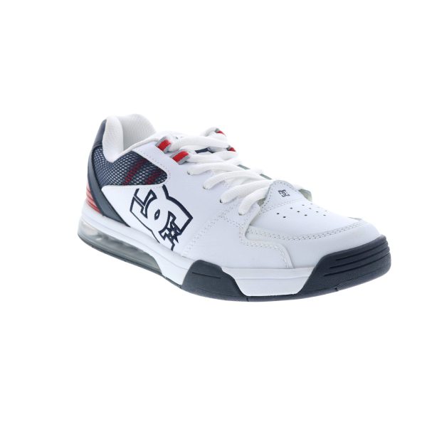 DC Versatile ADYS100669-XWRB Mens White Skate Inspired Sneakers Shoes Hot on Sale - Image 2