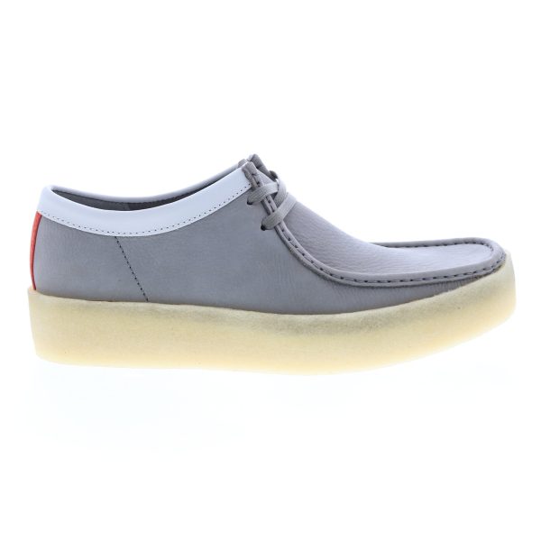 Clarks Wallabee Cup 26165538 Mens Gray Oxfords & Lace Ups Casual Shoes Fashion