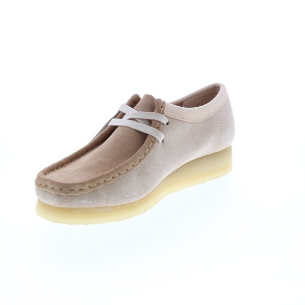 Clarks Wallabee 26163267 Womens Brown Suede Oxfords & Lace Ups Casual Shoes Cheap - Image 4
