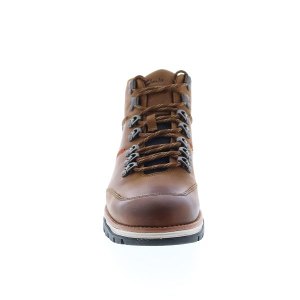 Clarks Topton Pine Gore-Tex GTX 26161411 Mens Brown Leather Hiking Boots Online Hot Sale - Image 3