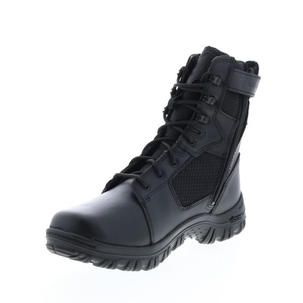 Bates Maneuver Waterproof Side Zip E05508 Mens Black Leather Tactical Boots For Sale - Image 4