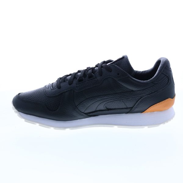Puma RX 737 PRM 38725602 Mens Black Leather Lifestyle Sneakers Shoes Fashion - Image 5