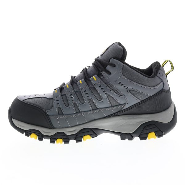 Skechers Terrabite Ravlin Trail 237346W Mens Gray Wide Athletic Hiking Shoes Online now - Image 5