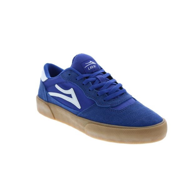 Lakai Cambridge MS1210252A00 Mens Blue Suede Skate Inspired Sneakers Shoes For Discount - Image 2