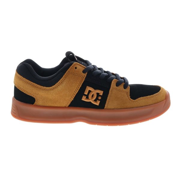 DC Lynx Zero ADYS100615-KWH Mens Black Suede Skate Inspired Sneakers Shoes Online now