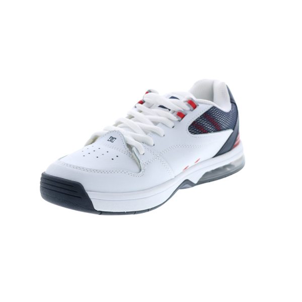 DC Versatile ADYS100669-XWRB Mens White Skate Inspired Sneakers Shoes Hot on Sale - Image 4