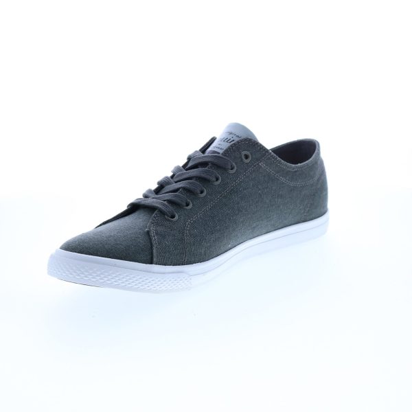 Original Penguin Petey Stripe Lace Mens Black Lifestyle Sneakers Shoes Fashion - Image 4