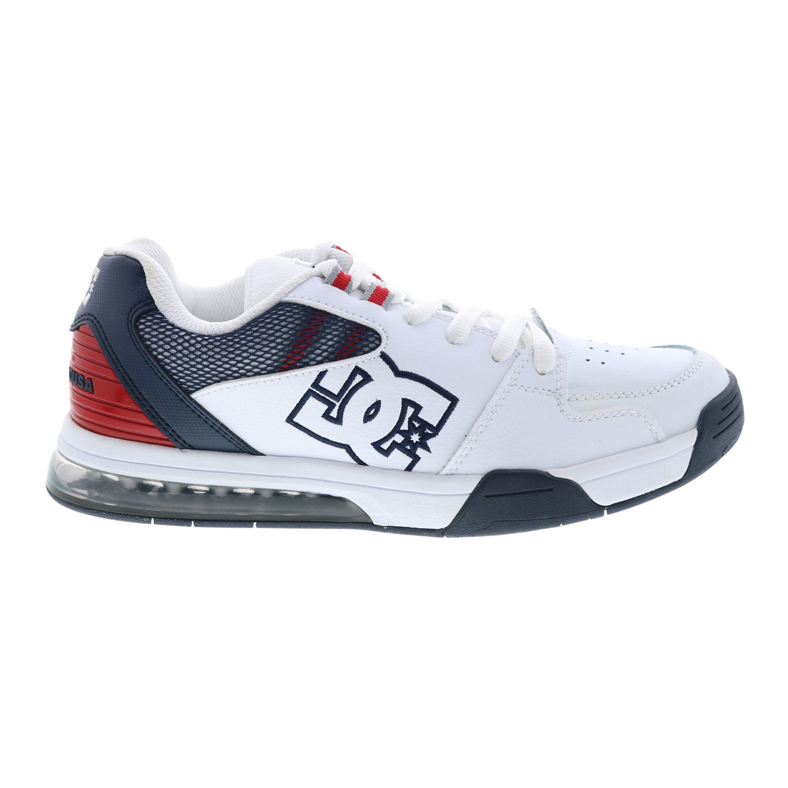 DC Versatile ADYS100669-XWRB Mens White Skate Inspired Sneakers Shoes Hot on Sale