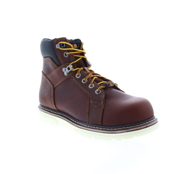 Wolverine I-90 Wedge Durashocks CarbonMax 6  W10887 Mens Brown Wide Boots For Cheap - Image 2