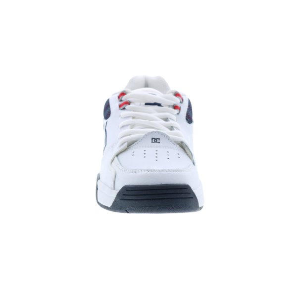 DC Versatile ADYS100669-XWRB Mens White Skate Inspired Sneakers Shoes Hot on Sale - Image 3