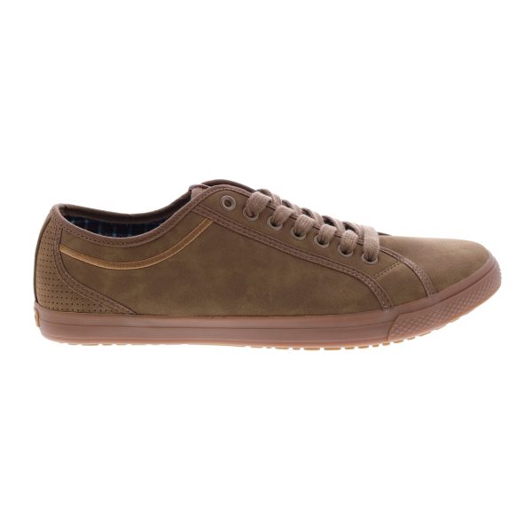 Ben Sherman Conall LO BNM00117 Mens Brown Synthetic Lifestyle Sneakers Shoes For Cheap