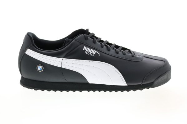 Puma BMW MMS Roma 30619501 Mens Black Motorsport Inspired Sneakers Shoes Supply