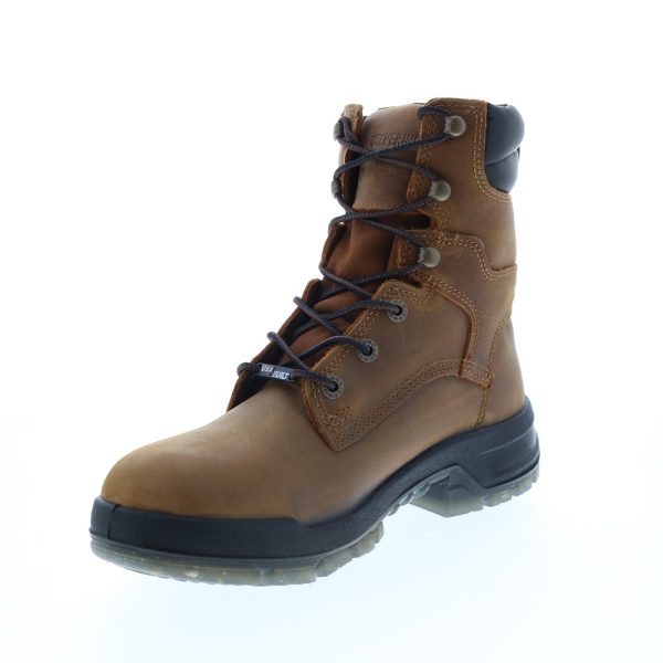 Wolverine Ramparts 8  Boot W190020 Mens Brown Wide Leather Work Boots For Cheap - Image 4