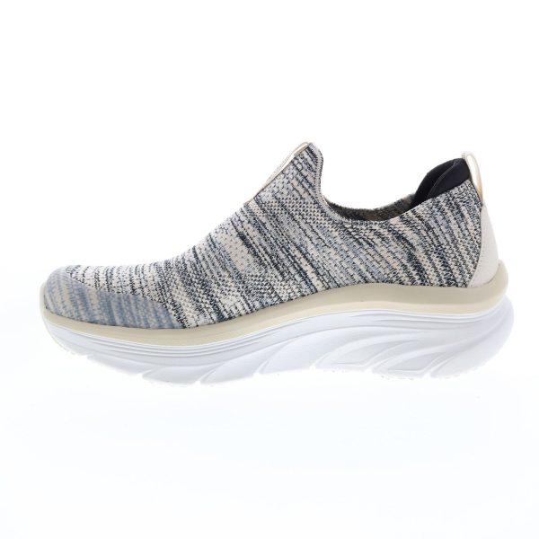 Skechers D Lux Walker Quick Upgrade Womens Beige Walking Shoes Online now - Image 5
