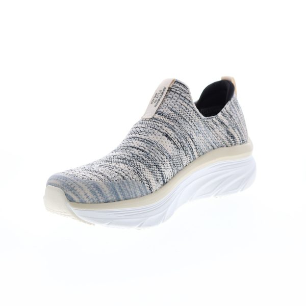Skechers D Lux Walker Quick Upgrade Womens Beige Walking Shoes Online now - Image 4