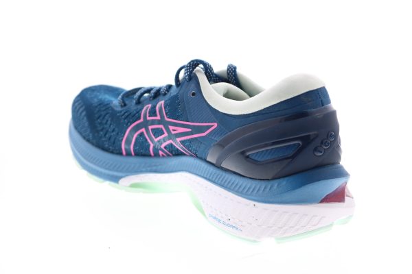 Asics Gel-Kayano 27 1012A649 Womens Blue Synthetic Athletic Running Shoes For Cheap - Image 2