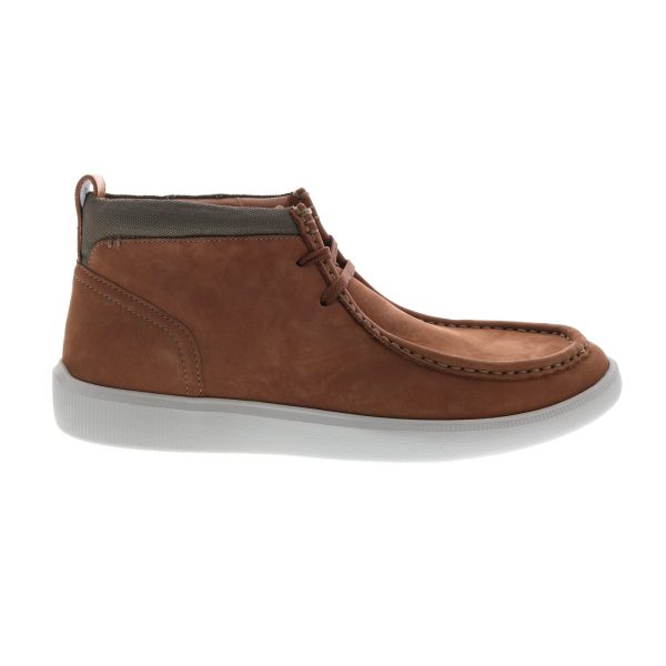 Clarks Cambro Mid 26163585 Mens Brown Nubuck Lace Up Chukkas Boots Hot on Sale