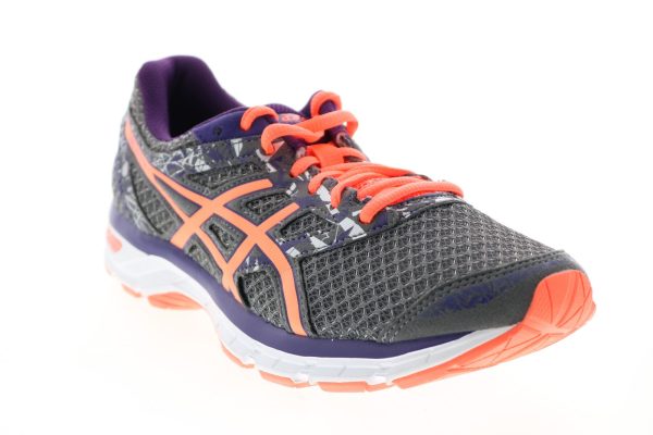 Asics Gel-Excite 4 T6E9Q Womens Gray Synthetic Lace Up Athletic Running Shoes Online now
