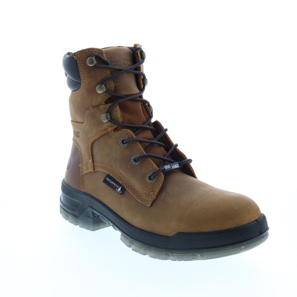 Wolverine Ramparts 8  Boot W190020 Mens Brown Wide Leather Work Boots For Cheap - Image 2
