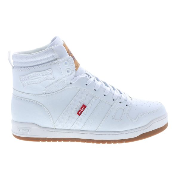 Levis 521 BB HI Pebbled UL 519708-43W1 Mens White Lifestyle Sneakers Shoes Online